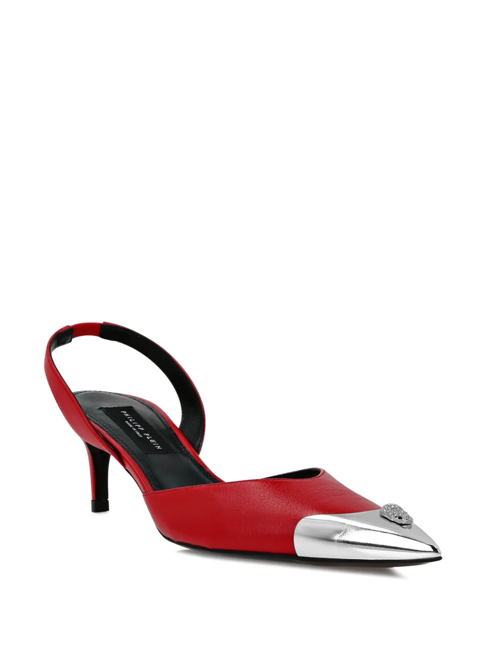 Philipp Plein Slingback pumps Rood