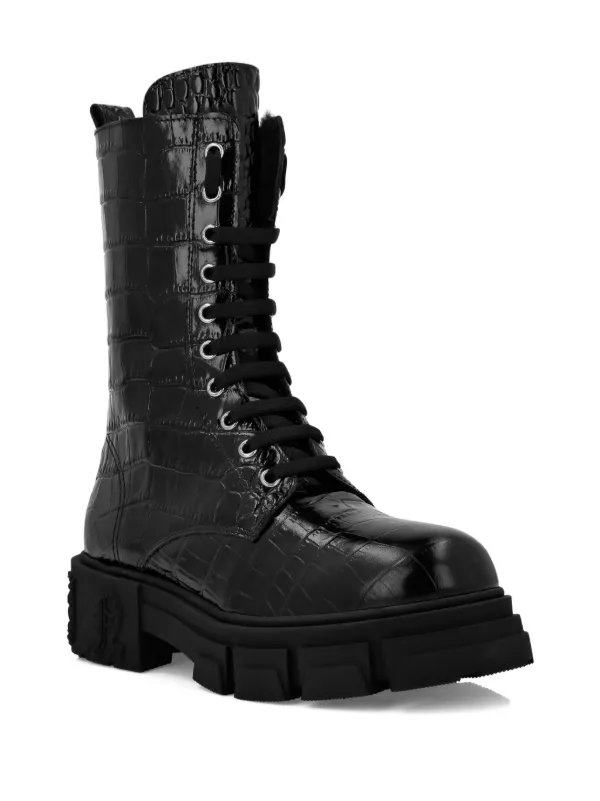 Philipp Plein crocodile ankle boots Philipp Plein | Shoes | Philipp Plein Crocodile Ankle Boots  main image 4