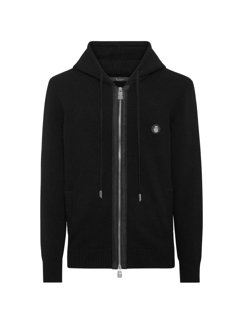 Billionaire knitted wool hoodie
