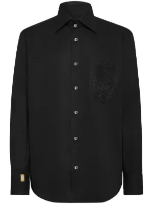Balenciaga オーバーサイズ シャツ | ブラック | FARFETCH JP