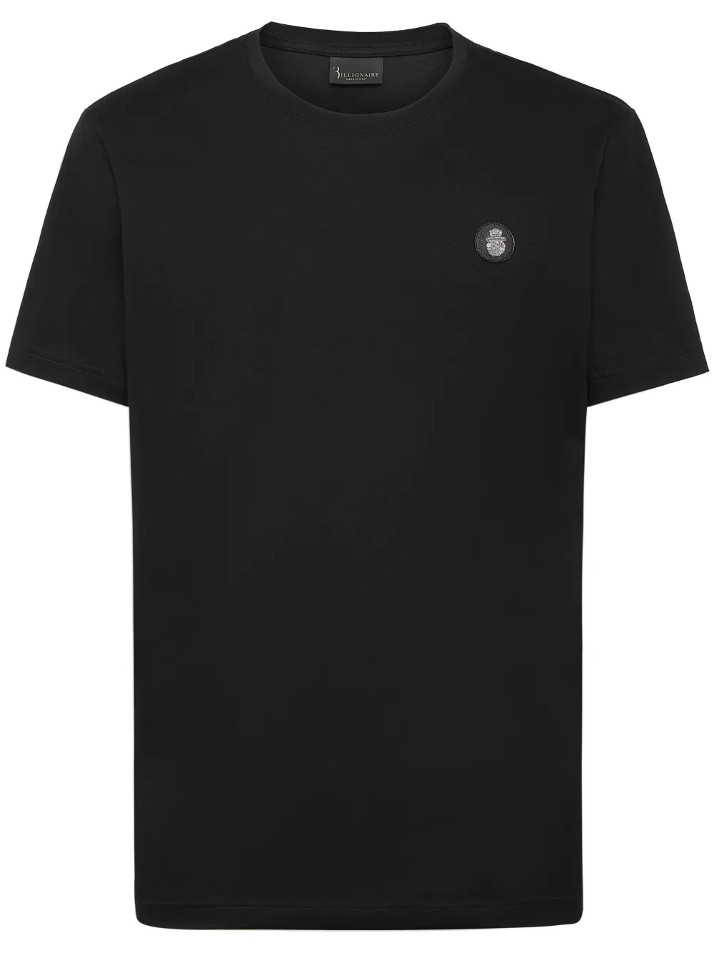 Billionaire T-shirt met korte mouwen Zwart