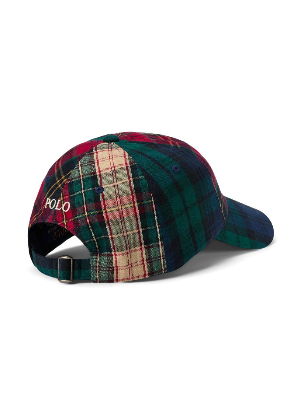 Polo Ralph Lauren plaid-pattern baseball cap - Green