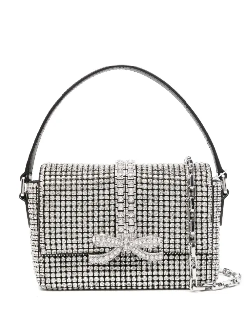 Mini sac à main à strass - Self-Portrait - Modalova