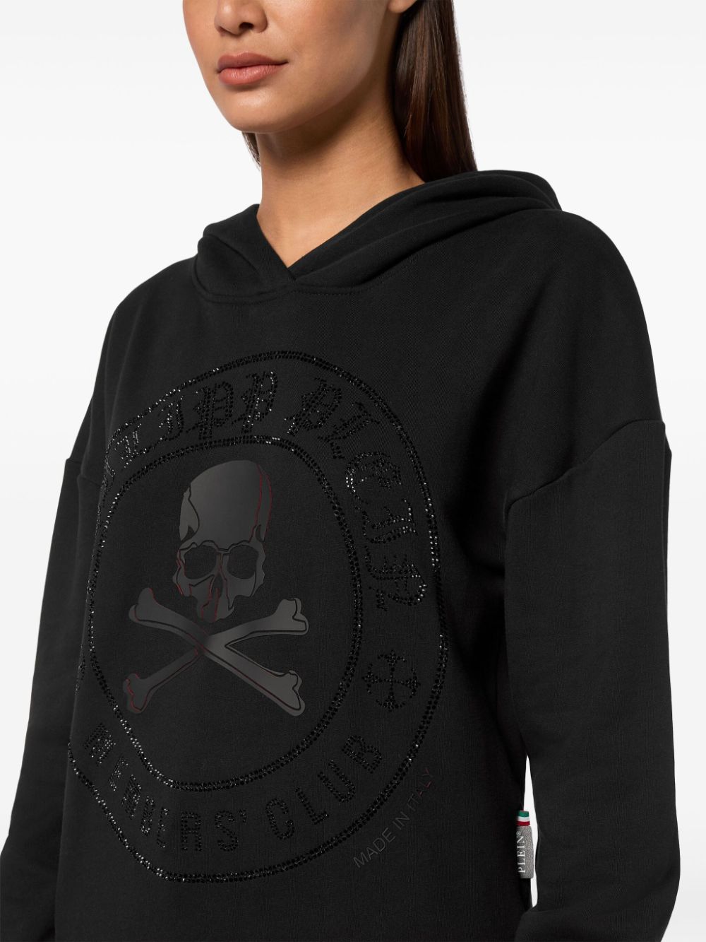 Philipp Plein skull-print hoodie Women