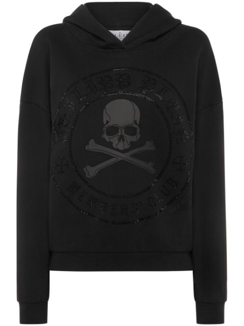 Philipp Plein skull-print hoodie Women