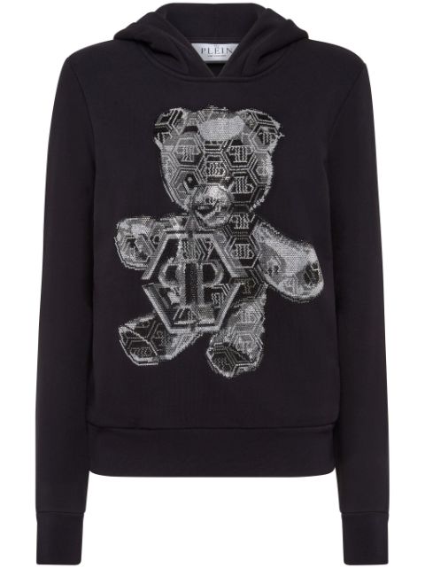 Philipp Plein Teddy Bear oversize hoodie Women