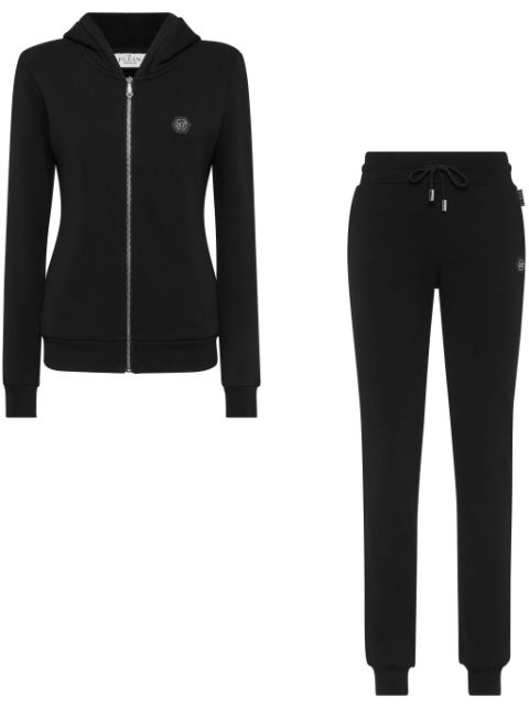 Philipp Plein logo jogging set Women