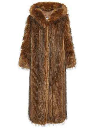 Philipp Plein faux-fur Coat | Brown | FARFETCH ZA