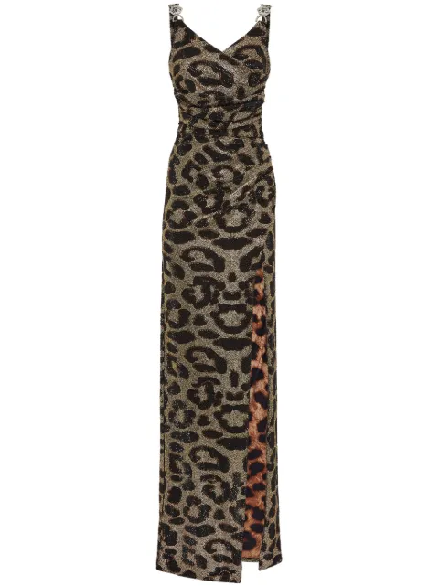 Philipp Plein leopard maxi dress AADCWRG3102PJY002N - 0