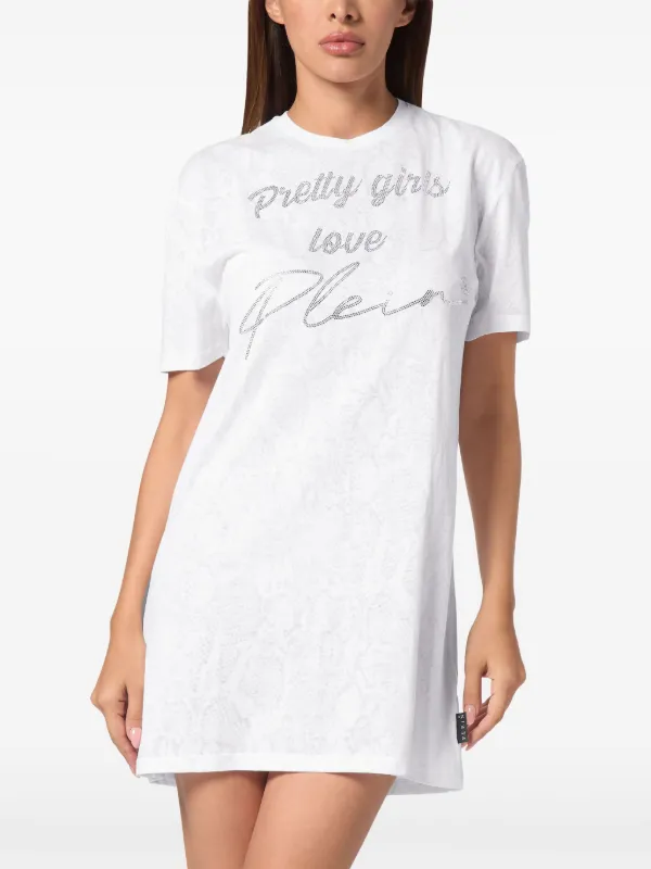 philipp plein t shirt dress T-shirt Dress Iconic Plein