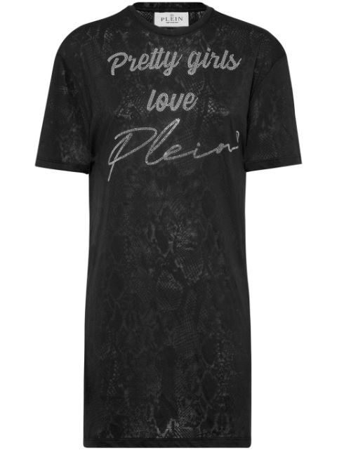 Philipp Plein short sleeve t-shirt dress Women