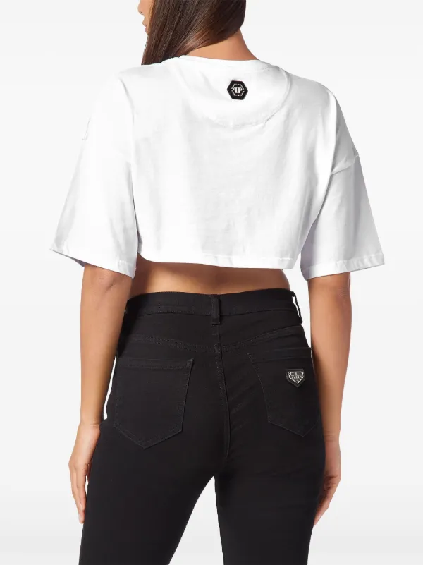 Pロゴストーンクロップドトップ / P Logo Stone Cropped Top PRANK