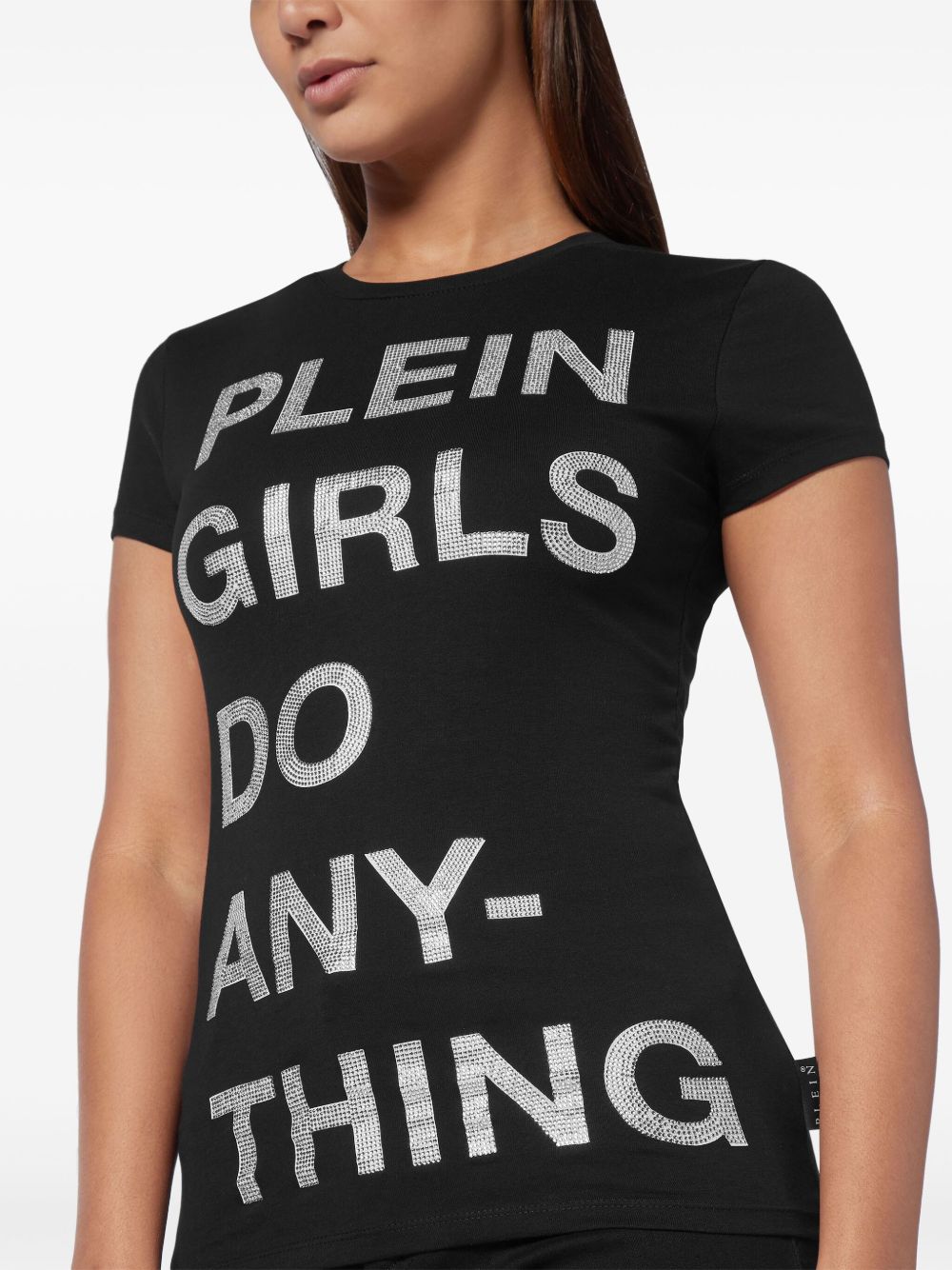 Philipp Plein slogan-print T-shirt Women