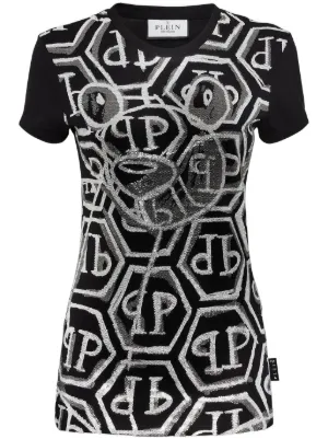 CHANEL Pre-Owned 2003 Sports CC Patch T-shirt | White | FARFETCH