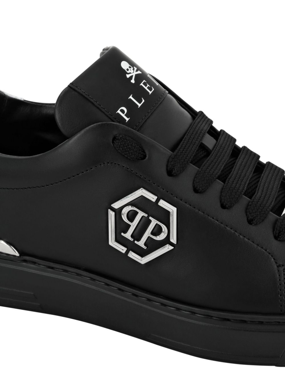 Shop Philipp Plein Hexagon Sneakers In Black