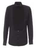 Dolce & Gabbana tuxedo-panel cotton shirt - Black