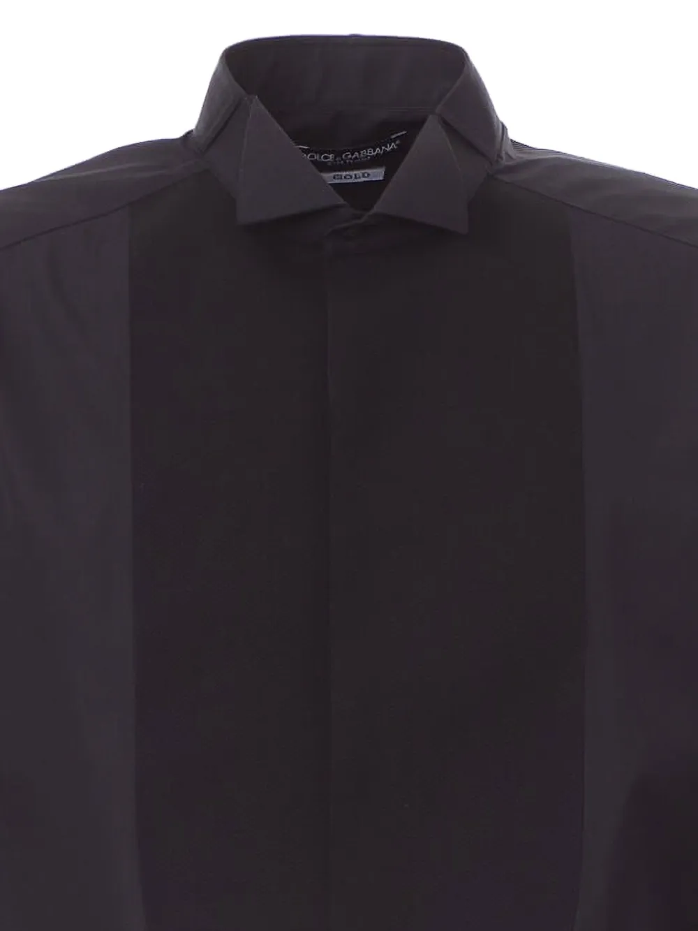 Dolce & Gabbana tuxedo-panel cotton shirt | Image 2