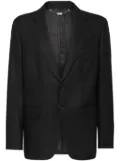 Billionaire single-breasted blazer - Black