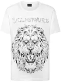 Billionaire logo print T-shirt - White