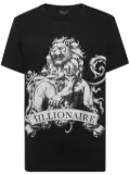 Billionaire SS logo-print cotton T-shirt - Black