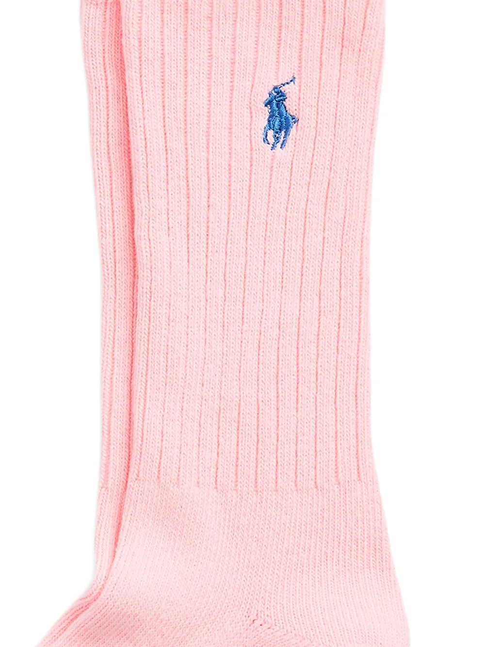 Polo Ralph Lauren Geribbelde sokken Roze