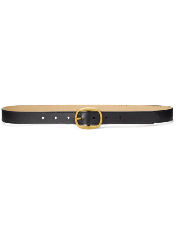 Polo Ralph Lauren Pin-buckle Leather Belt in Black