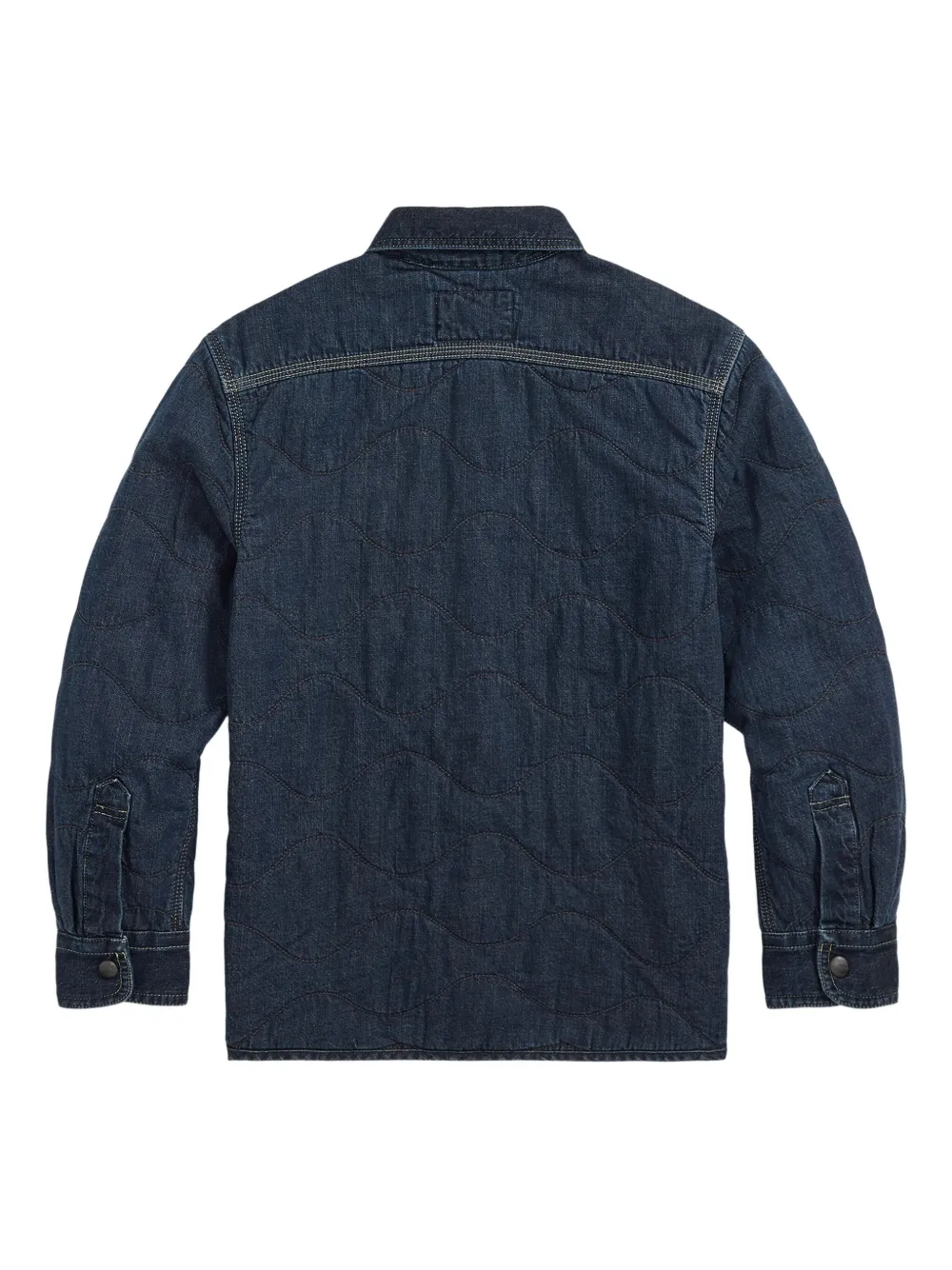 POLO RALPH LAUREN KIDS cotton denim jacket | Boys Denim Jackets | Image 2