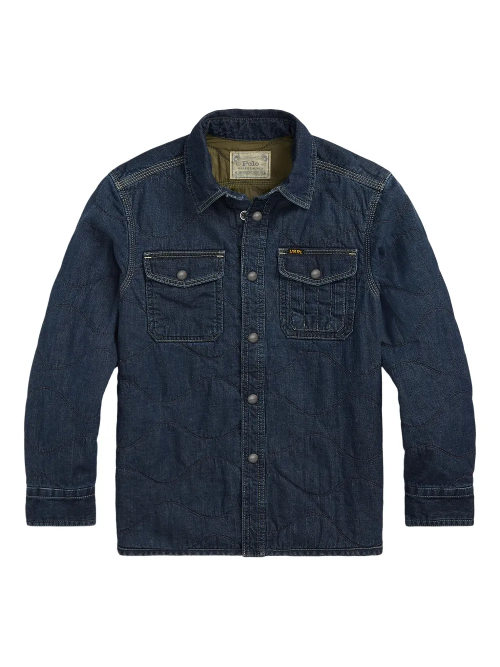 POLO RALPH LAUREN KIDS cotton denim jacket | Blue | Image 1