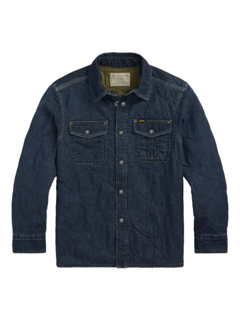POLO RALPH LAUREN KIDS cotton denim jacket