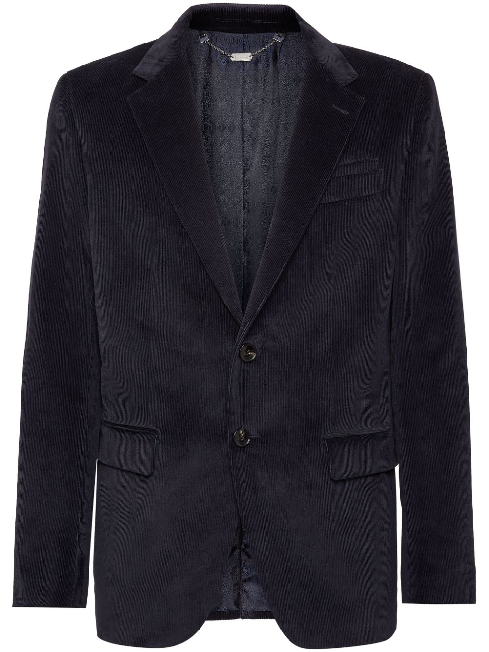 Billionaire velvet blazer - Blu