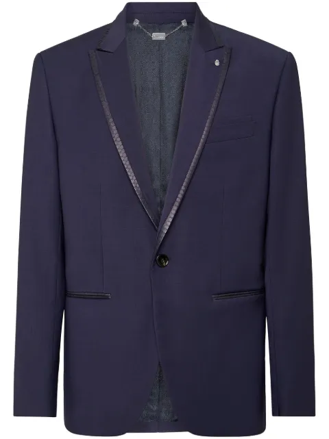 Billionaire single-breasted blazer
