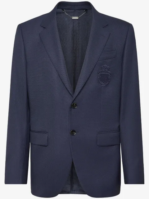 Billionaire blazer con logo bordado