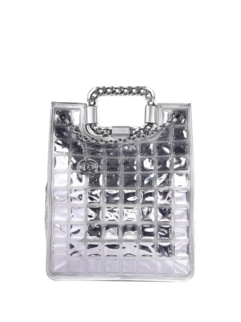 CHANEL large Vinyl Ice Cube tote bag Women