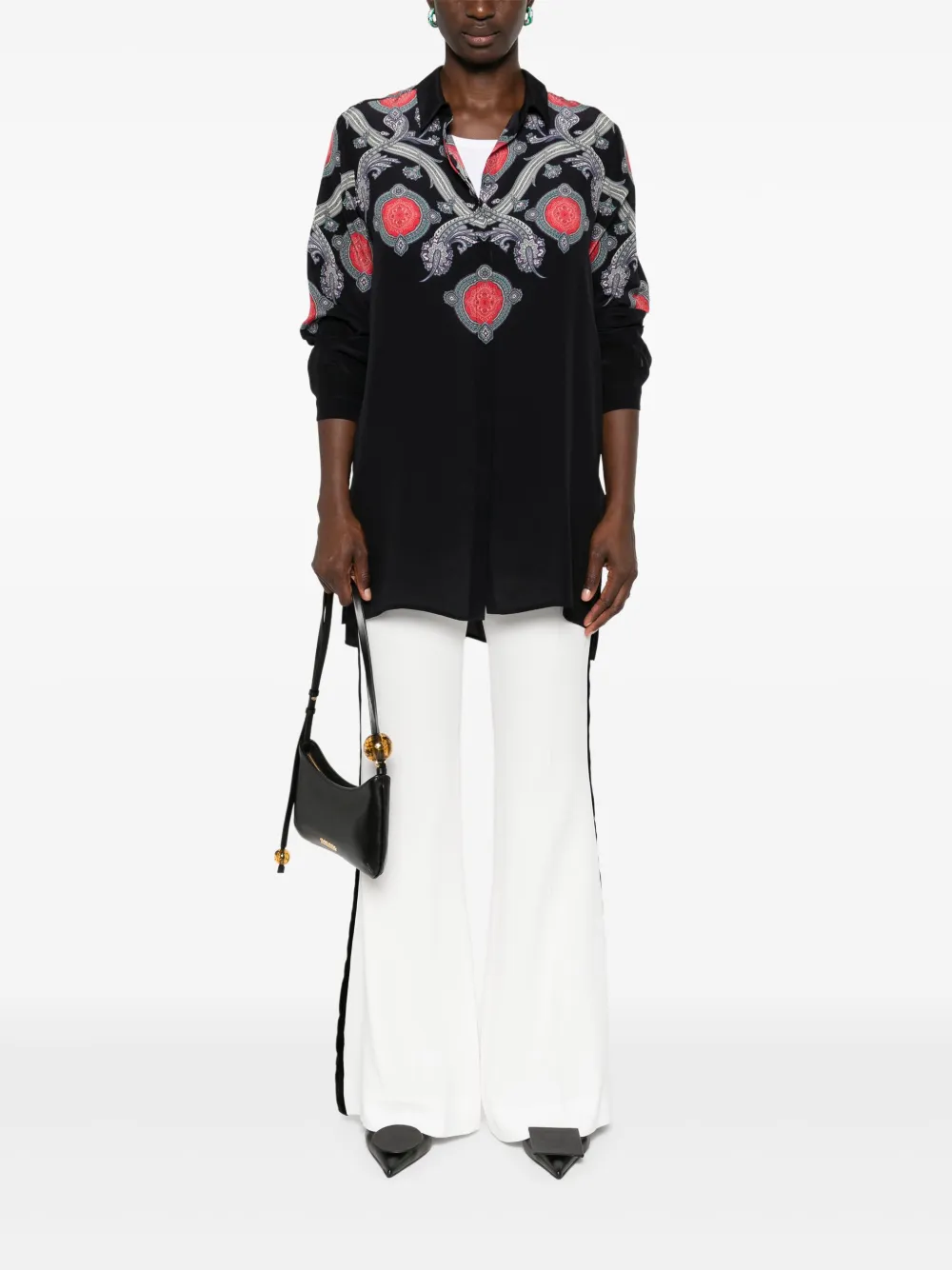 ETRO Overhemd met paisley-print - Blauw