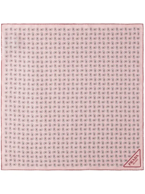 Prada paisley-print silk twill scarf 1FF0042C1M - 0