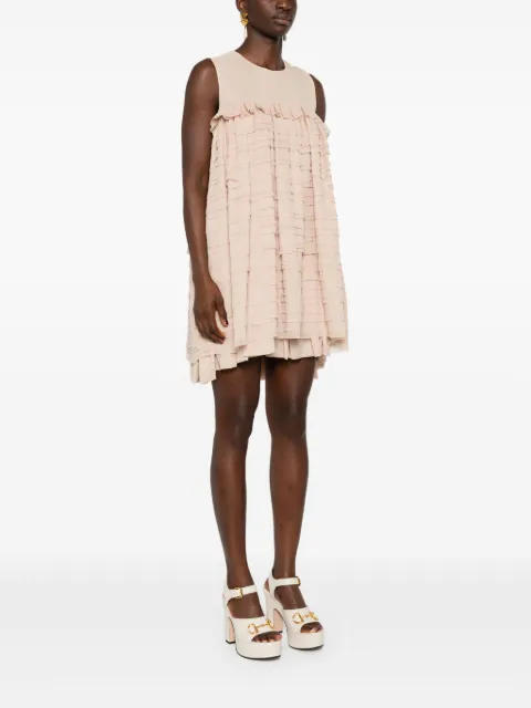 Baruni ruffled mini dress PF2451BG - 2