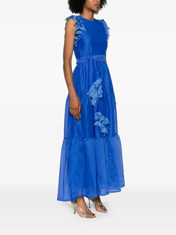 serenity blue dress Boden Girls Short Sleeve Jersey RaRa Dress in Blue main image 1