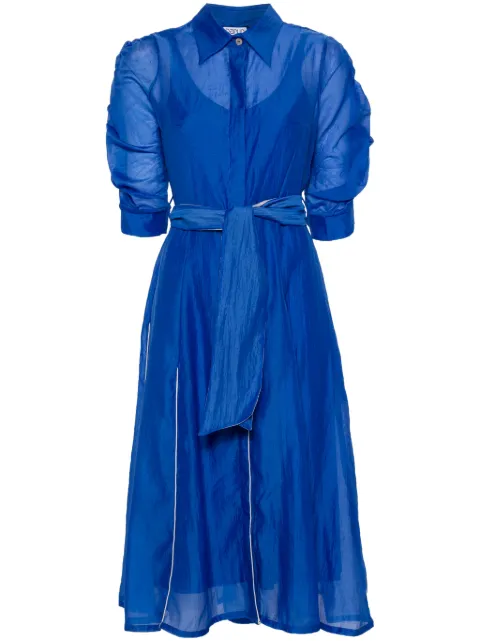 Baruni organza midi dress