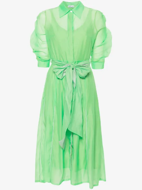 Baruni organza midi dress