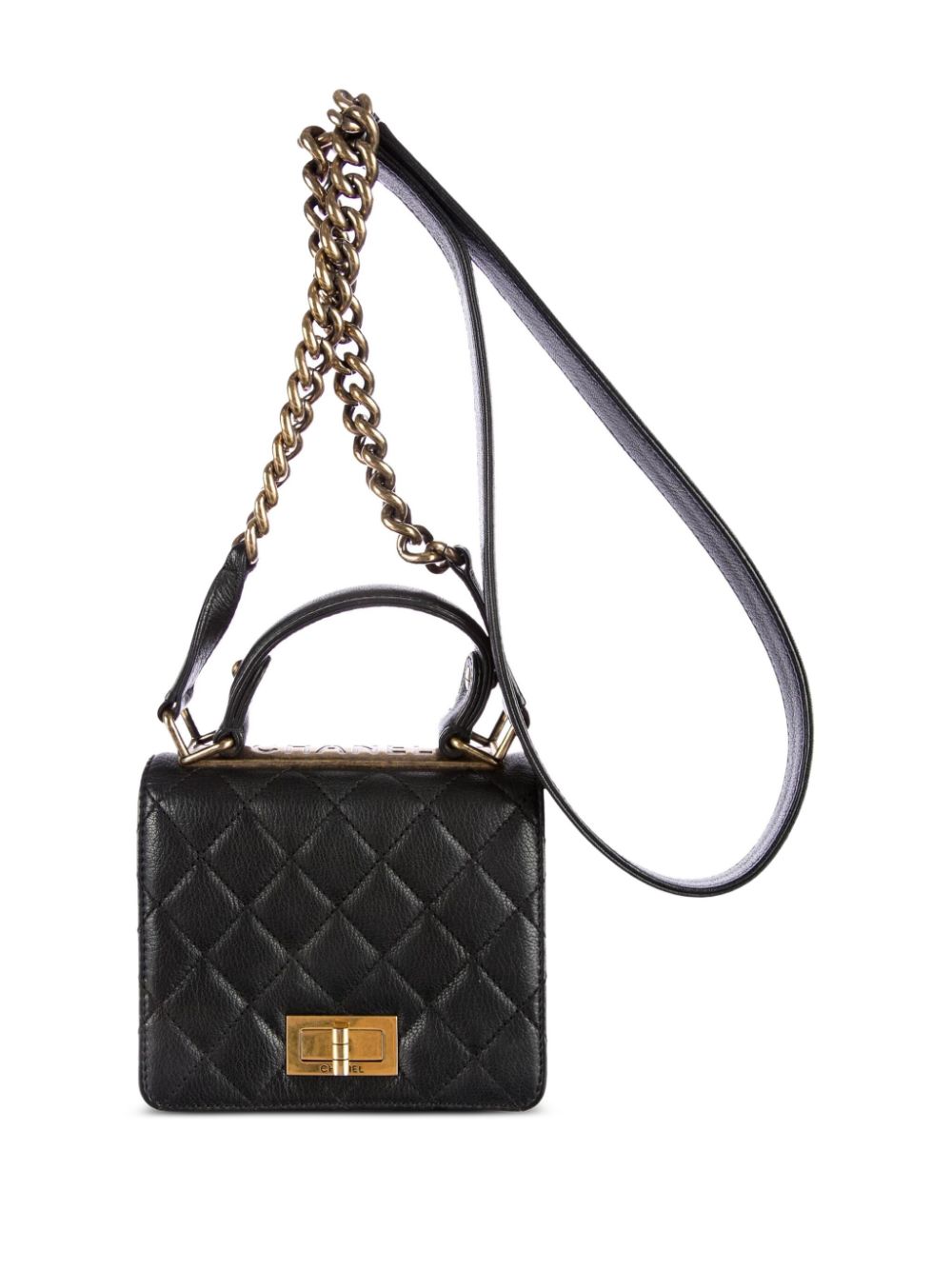 Cheap HOT SALE CHANEL 2013 mini Rita diamond-quilted 2way bag Women