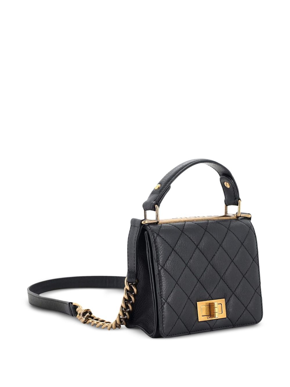 CHANEL 2013 mini Rita diamond-quilted 2way bag Women