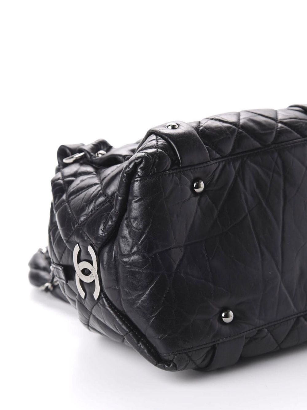 CHANEL 2006 Lady Braid diamond-quilted tote bag Women