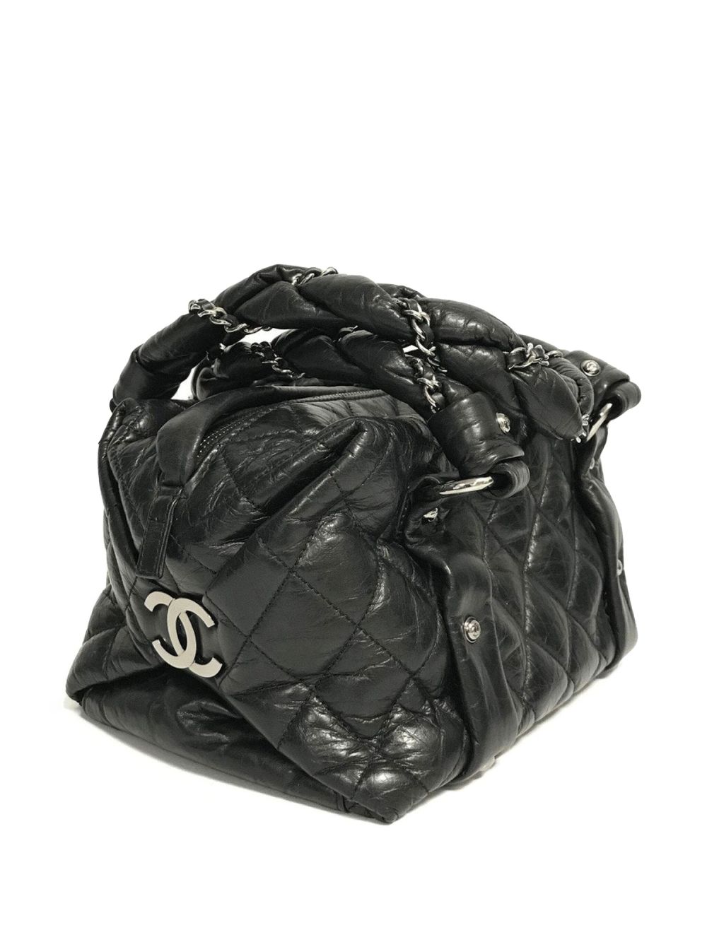 CHANEL 2006 Lady Braid diamond-quilted tote bag Women