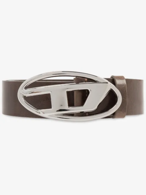 Diesel ロゴバックル レザーベルト
