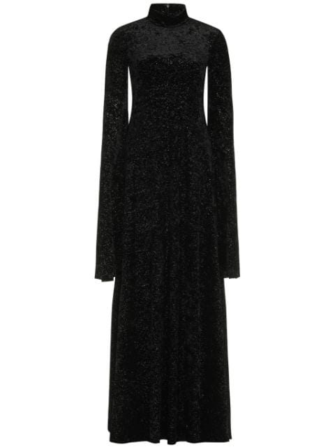 Balenciaga oversize-sleeve maxi dress