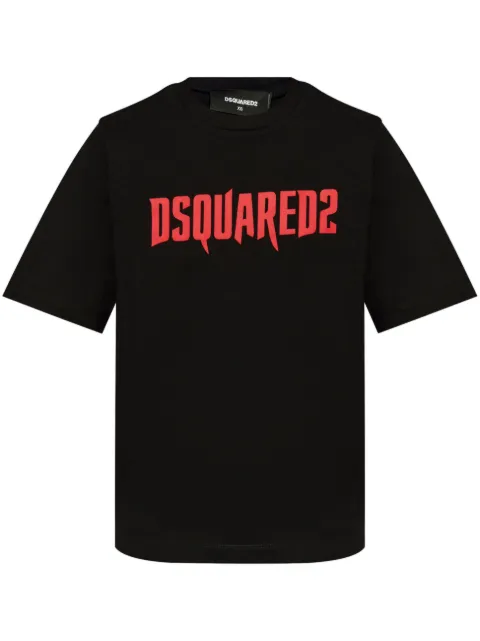 DSQUARED2 Horror logo-print cotton T-shirt Women