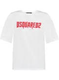 DSQUARED2 Horror logo-print cotton T-shirt - White