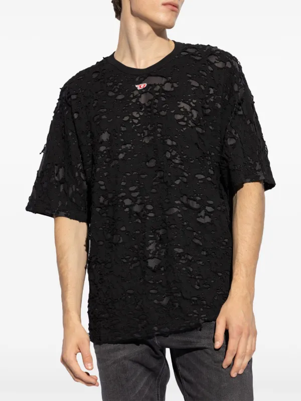 新品 トータリーブラウン ダメージTシャツ TOTALLY BLOWN