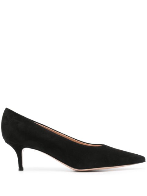 Gianvito Rossi Robbie suede 40mm pumps Women