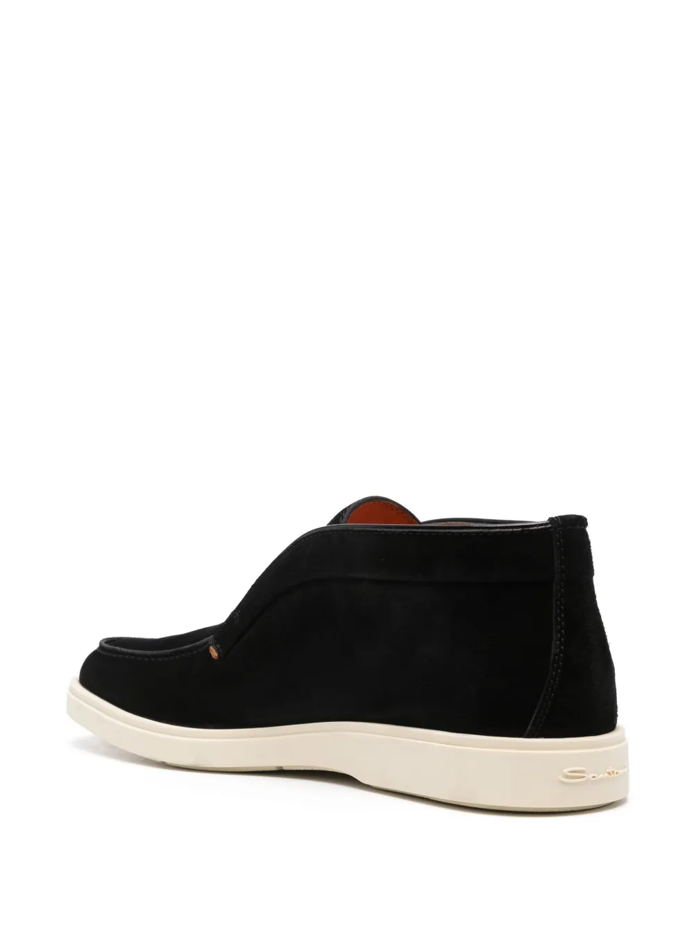 Santoni Suède laarzen Zwart